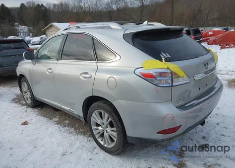 2010 Lexus Rx 450H from USA, damaged, VIN JTJBC1BA1A2411874
